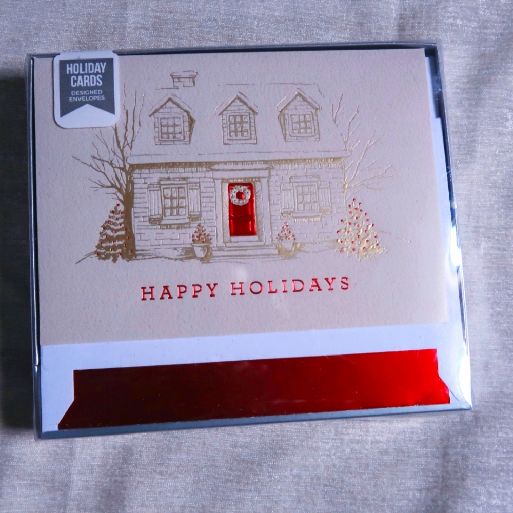 Paper Magic   set of 12 Chrismas Cards with designed envelopes